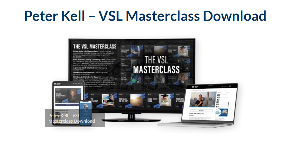 Peter Kell – VSL Masterclass 2023