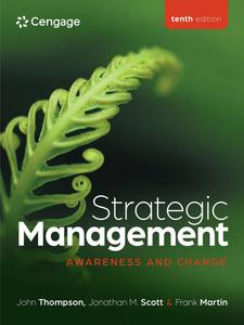Strategic Management Awareness and Change, 10th Edition