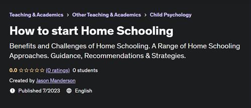 How to start Home Schooling