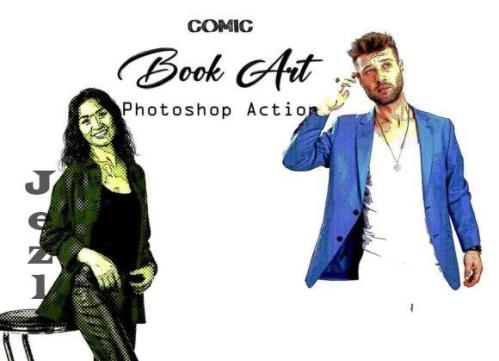 Comic Book Art Photoshop Action - 25424526