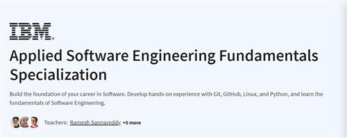 Coursera – Applied Software Engineering Fundamentals Specialization |  Download Free