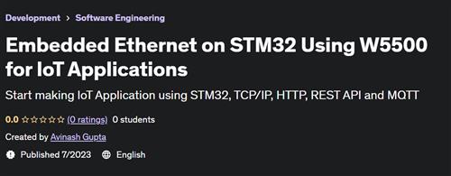 Embedded Ethernet on STM32 Using W5500 for IoT Applications