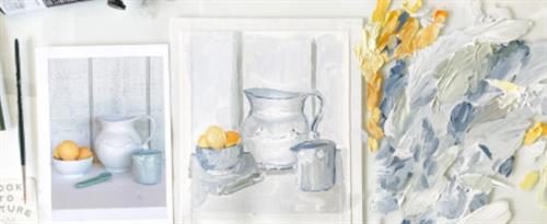 Acrylic Painting How To Paint A Still Life
