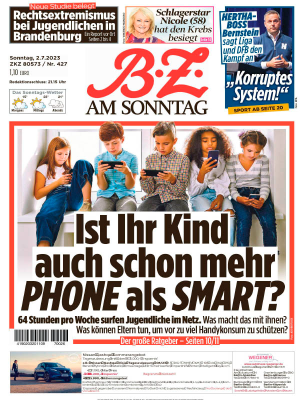 B.Z. am Sonntag – 02. Juli 2023