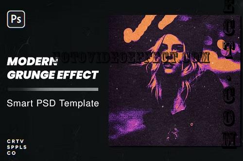 Modern Grunge Photo Effect - 25406696