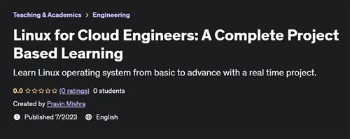 Linux for Cloud Engineers – A Complete Project Based Learning