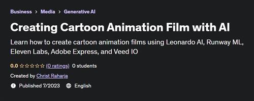 Creating Cartoon Animation Film with AI