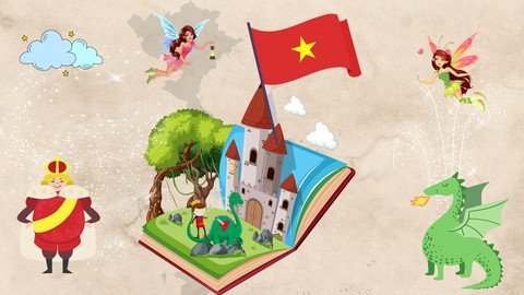 Vietnamese Through Fairy Tales Southern Dialect Edition