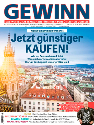 Gewinn Wirtschaftsmagazin Nr 7-8 Juli/August 2023