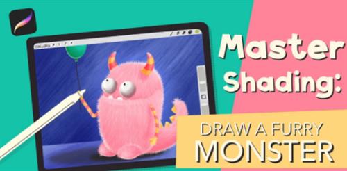 Master Shading in Procreate – Draw a Furry Monster