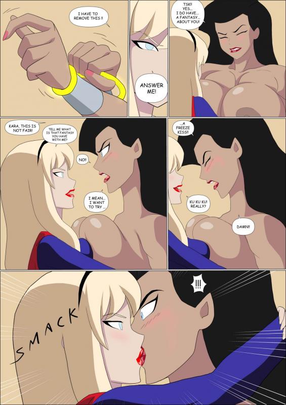 Zetarok - Supergirl X Wonder Woman Porn Comics