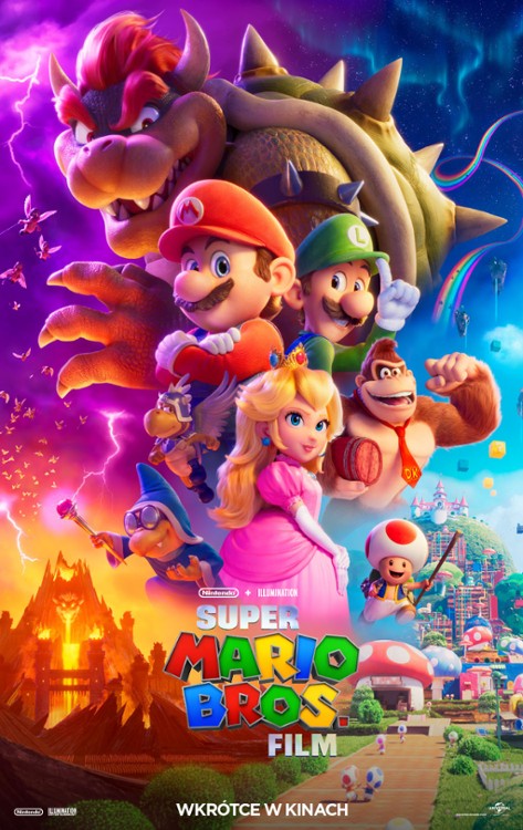 Super Mario Bros. Film / The Super Mario Bros. Movie (2023) PLDUB.720p.BRRip.x264.AC3-OzW  / Dubbing PL