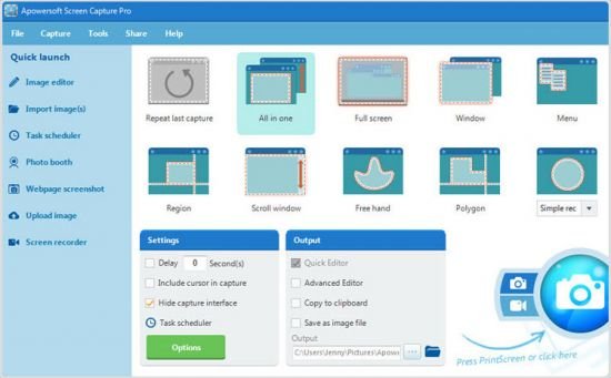 Apowersoft Screen Capture Pro 1.5.1.2 Multilingual