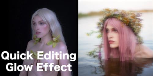 Quick Photo Editing Glow Effect in Adobe Camera Raw and Photoshop |  Free Download