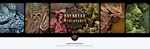 Daybreak Miniatures - Collection of High Quality 3D Printable Miniatures Fefcd11645f4366eb042d934dfd289fc