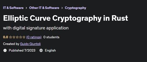 Elliptic Curve Cryptography in Rust |  Download Free