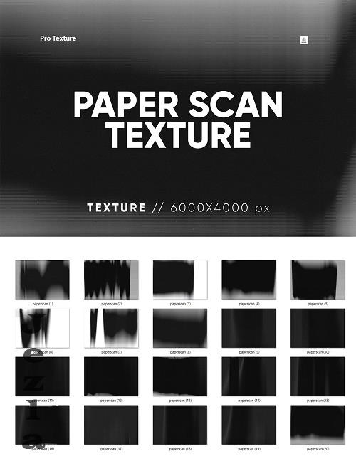 20 Paper Scan Textures HQ - 25420676