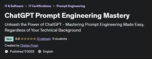 ChatGPT Prompt Engineering Mastery