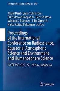 Proceedings of the International Conference on Radioscience, Equatorial Atmospheric Science and Environment and Humanosphere Sc