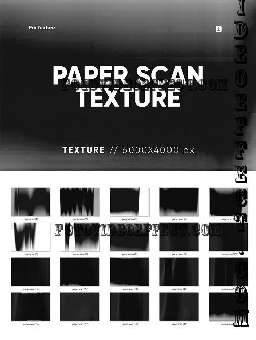 20 Paper Scan Textures HQ - 25420676