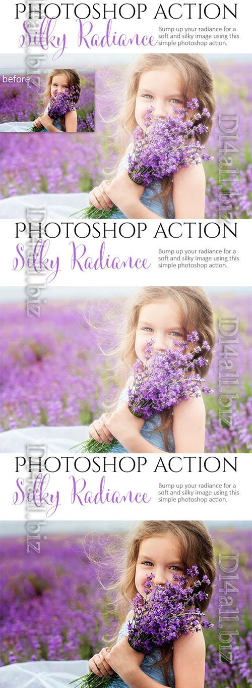 Photoshop Action - Silky Radiance