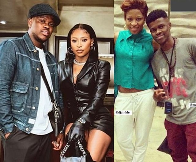 story about DJ Zinhle and Murdah Bongz as very old photos come out ...