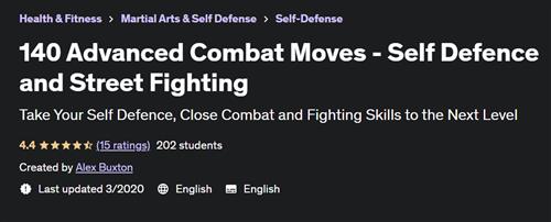140 Advanced Combat Moves – Self Defence and Street Fighting