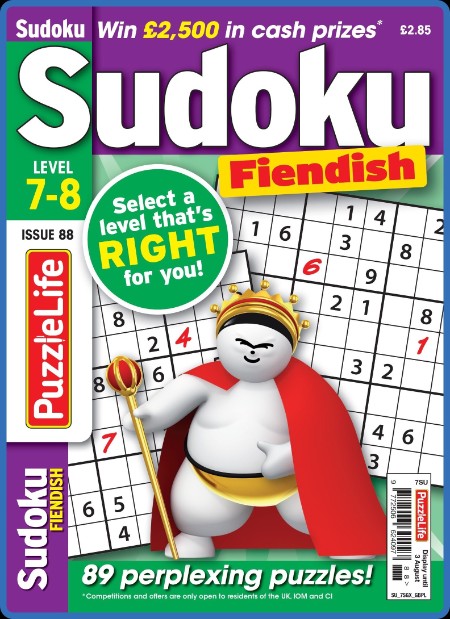 PuzzleLife Sudoku Fiendish - 01 June 2023 279075614e51f979c2ddd7ba46b92069