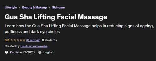 Gua Sha Lifting Facial Massage