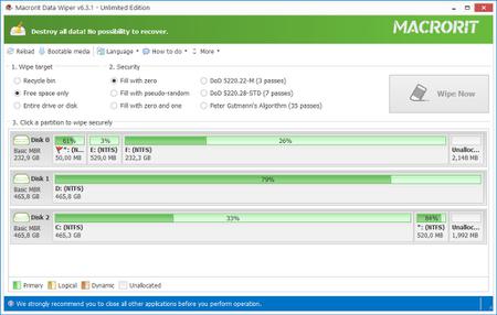 Macrorit Data Wiper 6.9.0 Multilingual + Portable