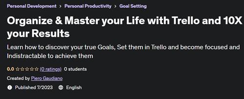 Organize & Master your Life with Trello and 10X your Results