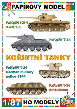 Koristni Tanky (BestPaperModels)