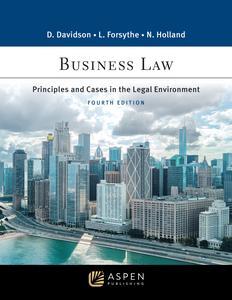Business Law  Principles and Cases in the Legal Environment, 4th Edition