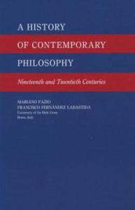 A History of Contemporary Philosophy, Nineteenth and Twentieth Centuries