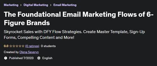 The Foundational Email Marketing Flows of 6–Figure Brands |  Download Free