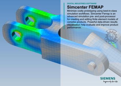 Siemens Simcenter FEMAP 2301.2 (2301 MP2) Win x64 with NX Nastran