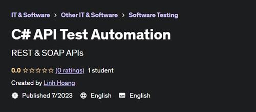 C# API Test Automation