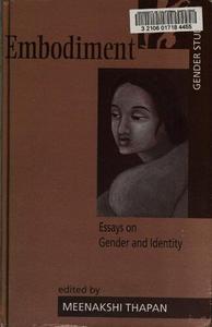 Embodiment Essays on Gender and Identity