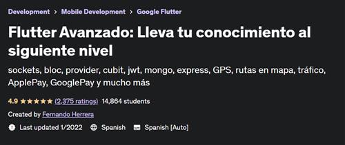 Flutter Avanzado Lleva tu conocimiento al siguiente nivel