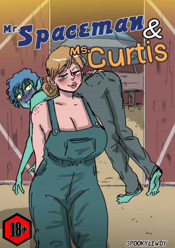 Spookylewdy - Mr. Spaceman & Ms. Curtis Porn Comics