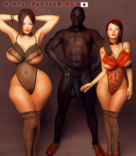 Moiarte3D - Black Takeover : Asia 3D Porn Comic