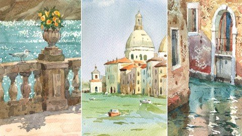 Watercolor Painting – By Award Winning Artist – Water Motifs