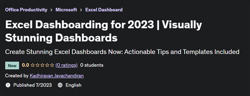 Excel Dashboarding for 2023 – Visually Stunning Dashboards