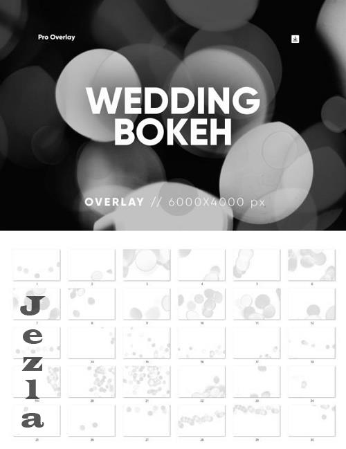 30 Wedding Bokeh Overlay - 26069789