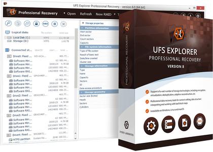 UFS Explorer Professional Recovery 8.16.0.5987 Multilingual + Portable