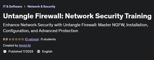 Untangle Firewall Network Security Training