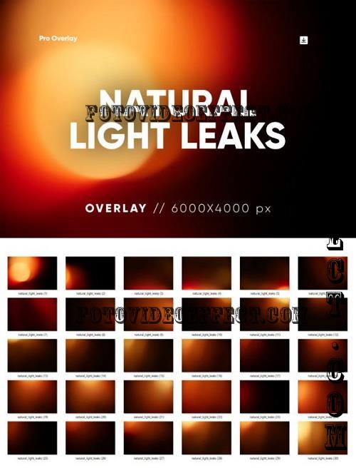 30 Natural Light Leaks Overlay HQ - 26070619