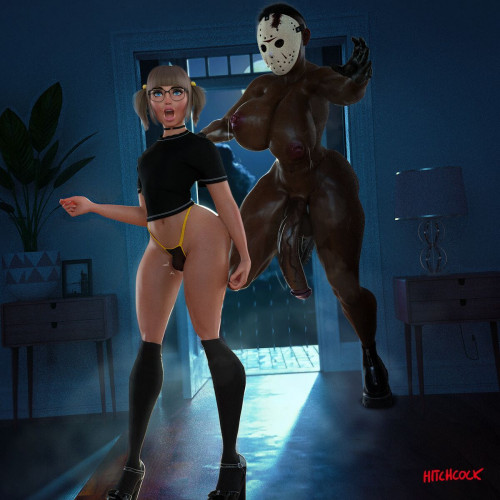 Hitchcock - Night of the Prowler 3D Porn Comic
