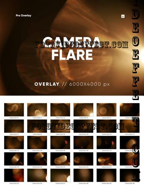 30 Camera Flare Overlay HQ - 26070571