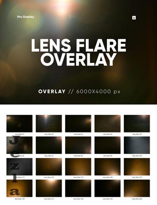 20 Lens Flare Overlay HQ - 26069871